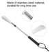 Universal Portable Home Supply Stainless Steel Shoes Lifter Spoon Durable Tool Wearing Long Handle Pull Professional Shoehorn