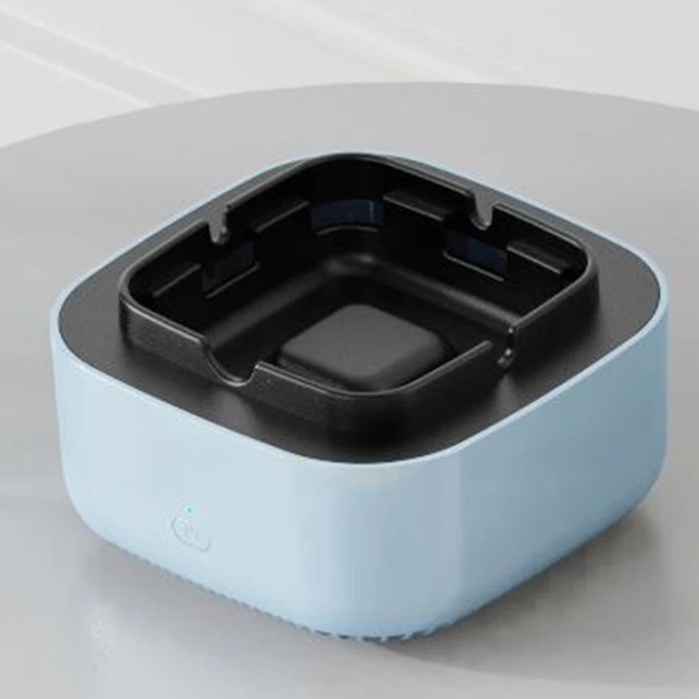 Ashtray Anion Purification Portable Multifunctional Smoke Filter Plastic Battery Powered Strong Purification for Home Office Car