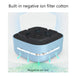Ashtray Anion Purification Portable Multifunctional Smoke Filter Plastic Battery Powered Strong Purification for Home Office Car